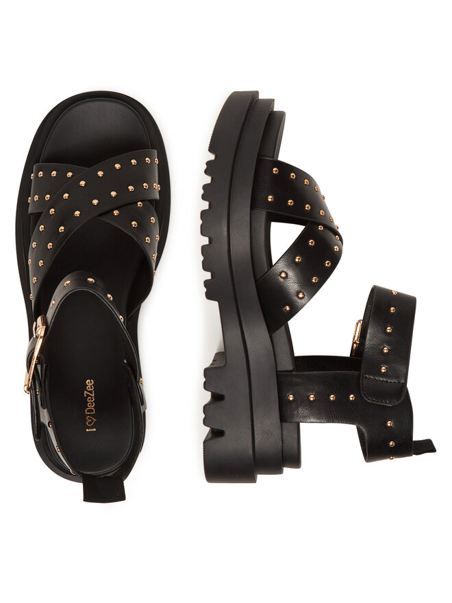 DeeZee Sandalen DeeZee HY1708-01 Schwarz