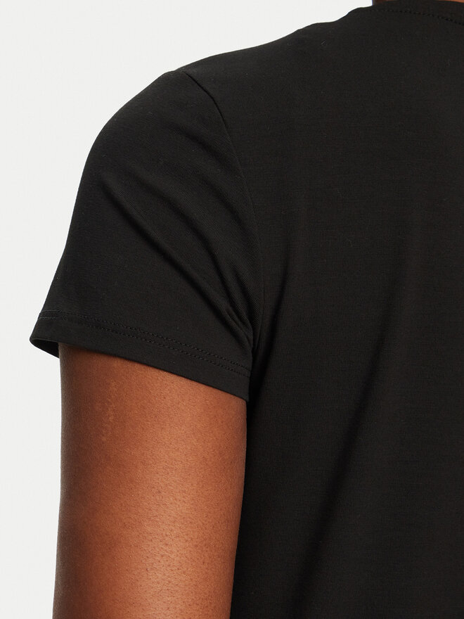 Patrizia Pepe Patrizia Pepe T-Shirt CM1419/J013-K103 Schwarz Regular Fit