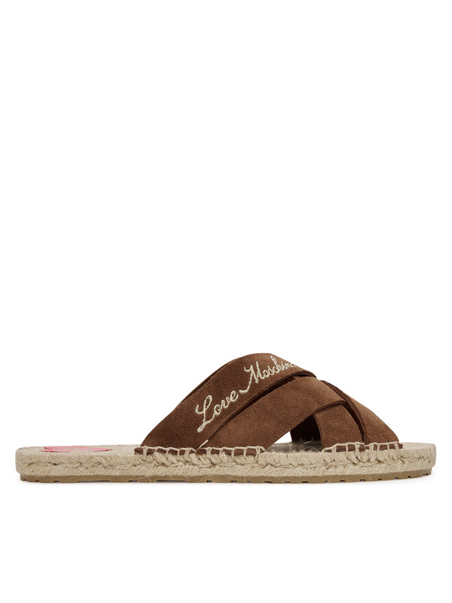 LOVE MOSCHINO Natikači LOVE MOSCHINO JA28362G0MIG0300 Rjava