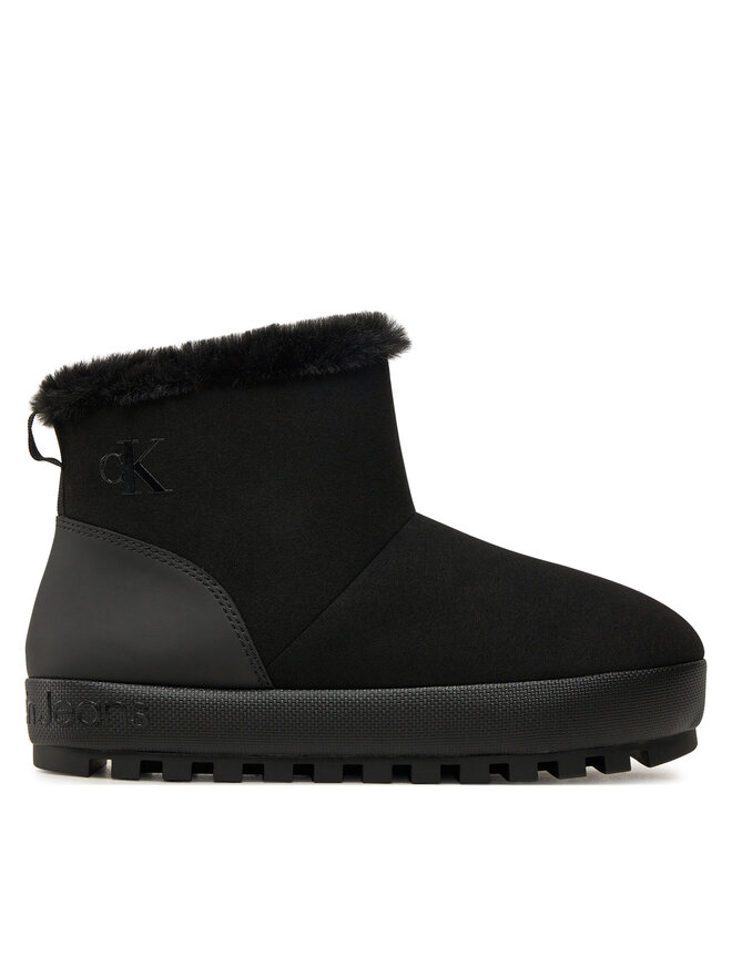 Calvin Klein Jeans Papucs Calvin Klein Jeans Home Anke Slipper YW0YW01592 Fekete