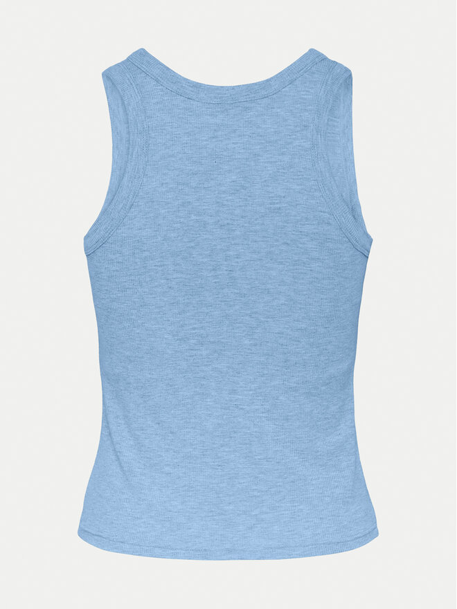 Pieces Pieces Топ Anibi 17150269 Голубий Regular Fit