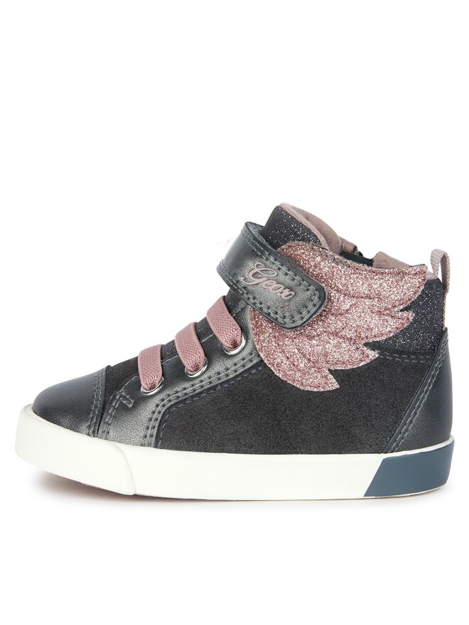 Geox Sneakersy Geox B Kilwi Girl B36D5A 022NF C9F8W M Šedá
