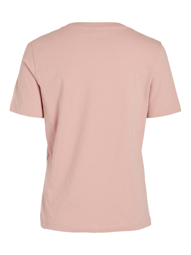 Vila Vila Camiseta 14090227 Rosa Regular Fit
