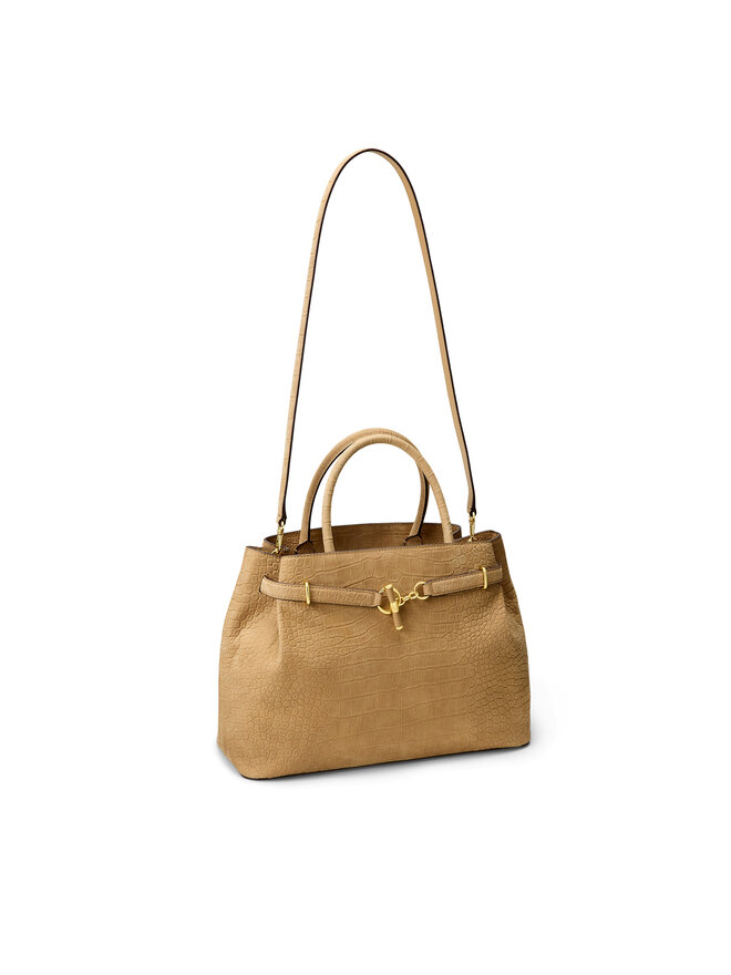 LAUREN RALPH LAUREN Handtasche LAUREN RALPH LAUREN 431P18464001 Hellbraun