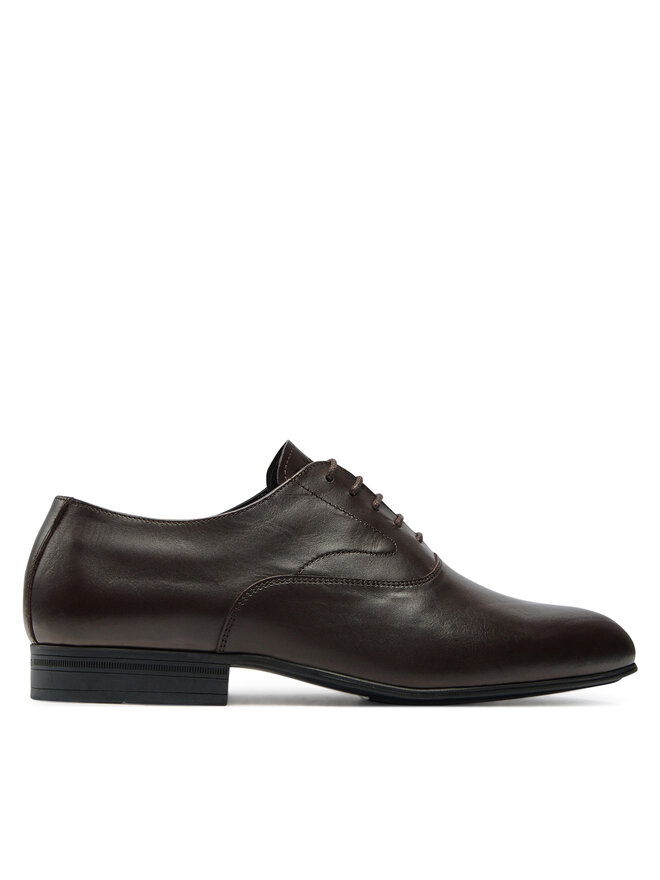 Calvin Klein Oxfordy Calvin Klein HM0HM01690 Hnědá