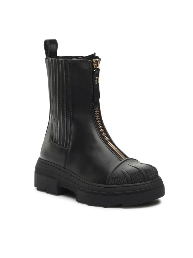 Furla Klassische Stiefeletten Furla Gum YG95FGU-BX2411-O6000-1007 Schwarz