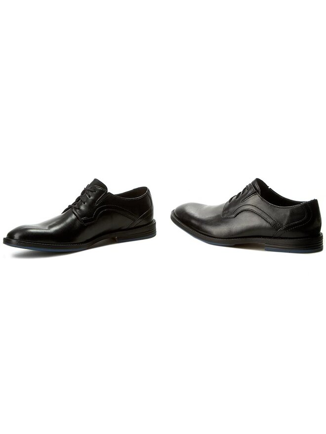 Clarks Halbschuhe Clarks Prangley Walk 261232547 Schwarz