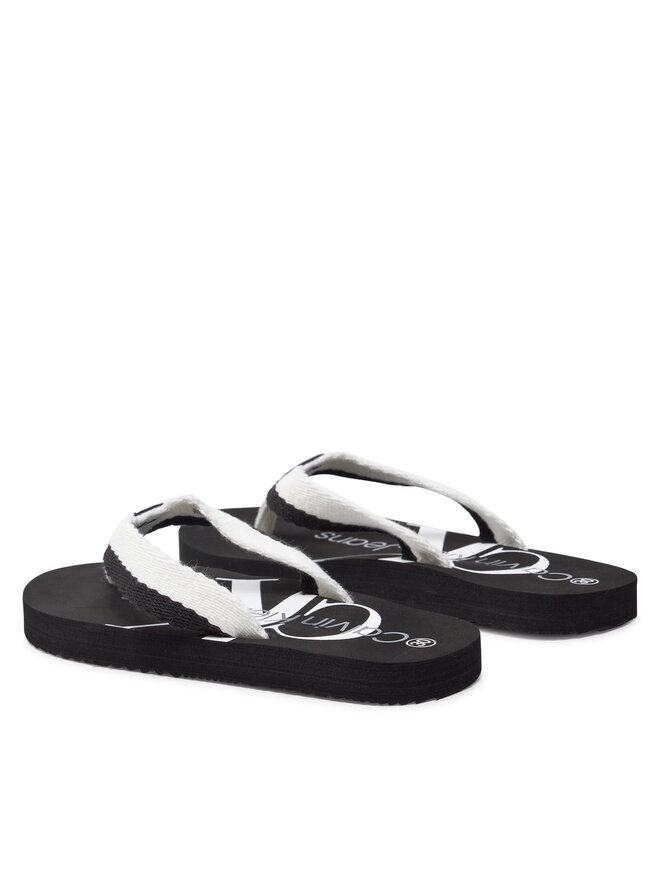Calvin Klein Jeans Šlepetės per pirštą Calvin Klein Jeans V3X8-80918-0058 M Juoda