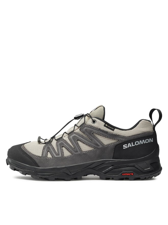 Salomon Трекінгові черевики Salomon X Ward Leather GORE-TEX L47182100 Бежевий