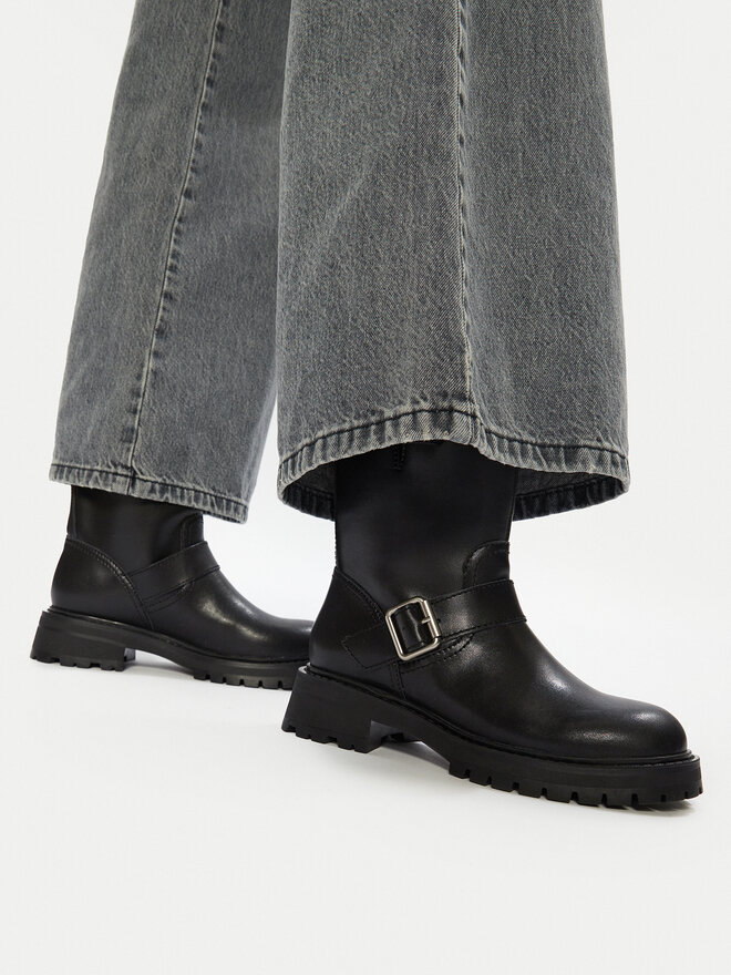 Pepe Jeans Bokacsizma Pepe Jeans PLS50567 Fekete