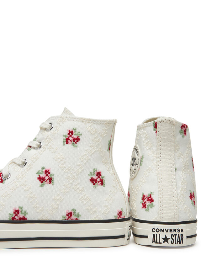 Converse Trampki Converse Chuck Taylor All Star Vintage Embroidery A12635C Biały