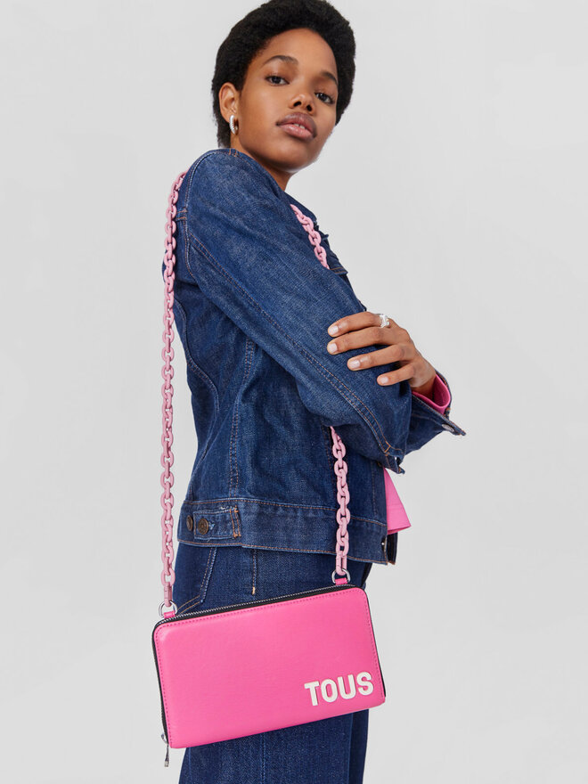 TOUS Bolso para móvil TOUS Billetera-Portamovil T Carol 2001860525 Rosa