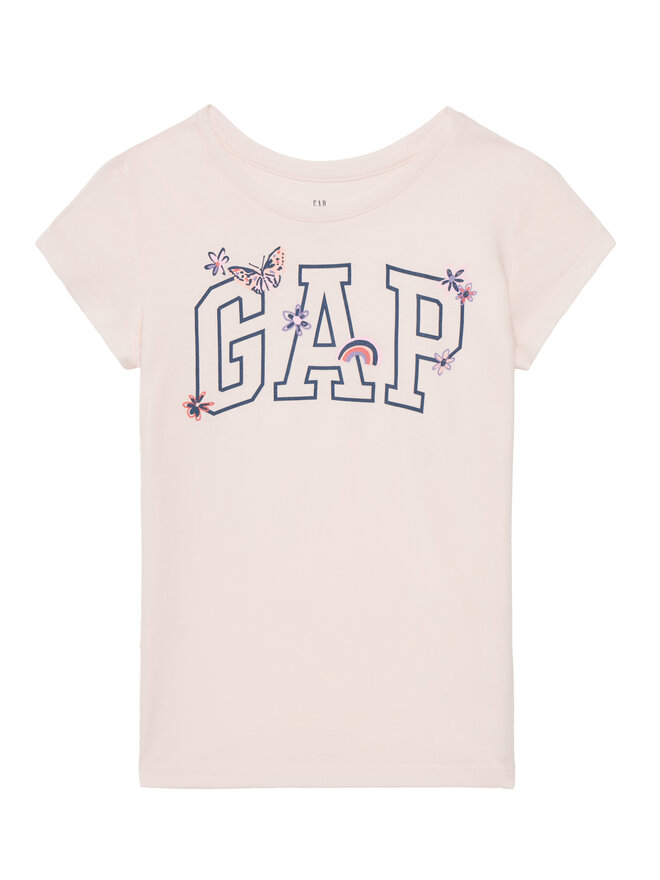 Gap Gap Póló 721891-01 Rózsaszín Regular Fit