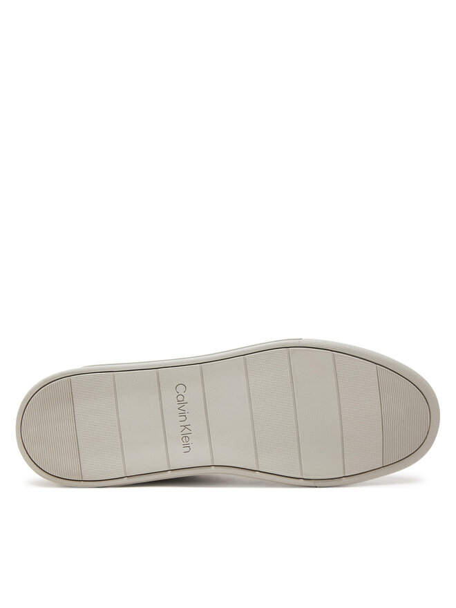 Calvin Klein Снікерcи Calvin Klein Low Top Lace Up Logo HM0HM01491 Сірий