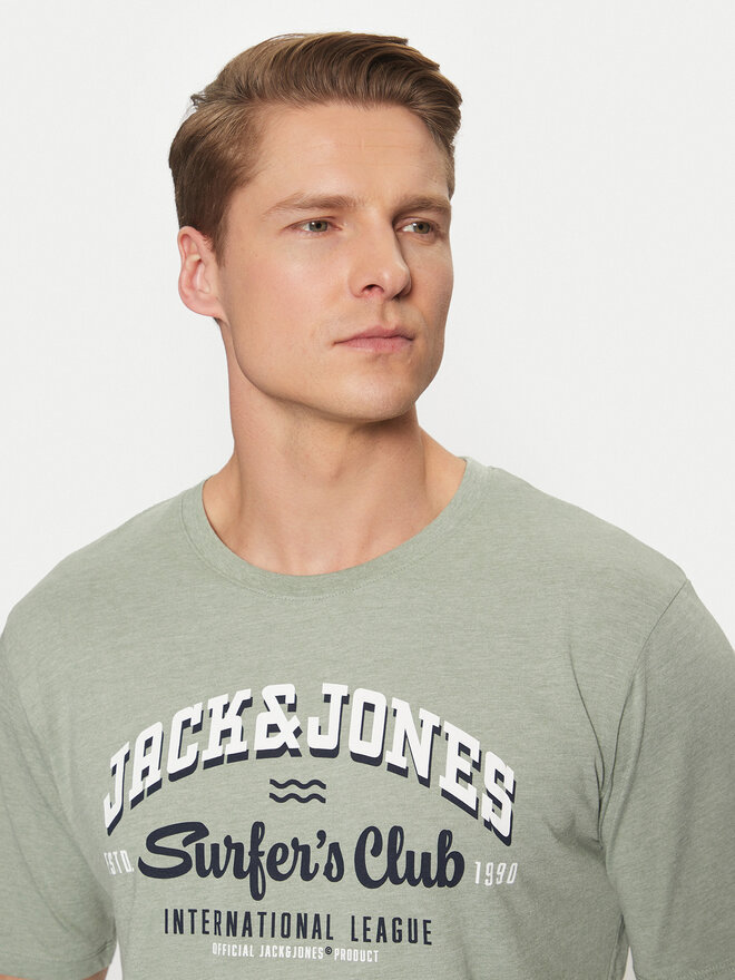 Jack&Jones Jack&Jones Marškinėliai Logo 12268267 Žalia Standard Fit