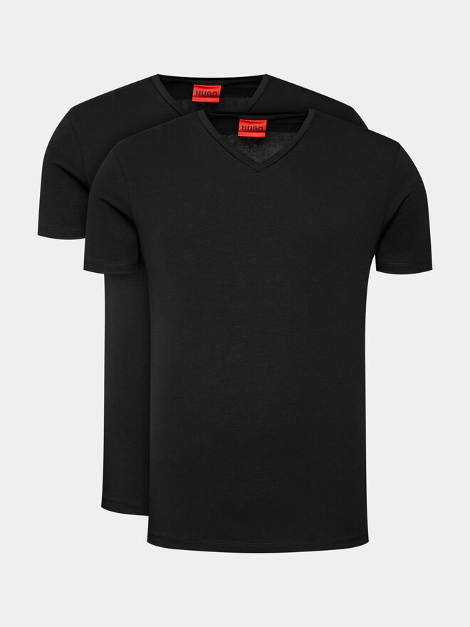 HUGO Hugo 2er-Set T-Shirts 50325417 Schwarz Slim Fit