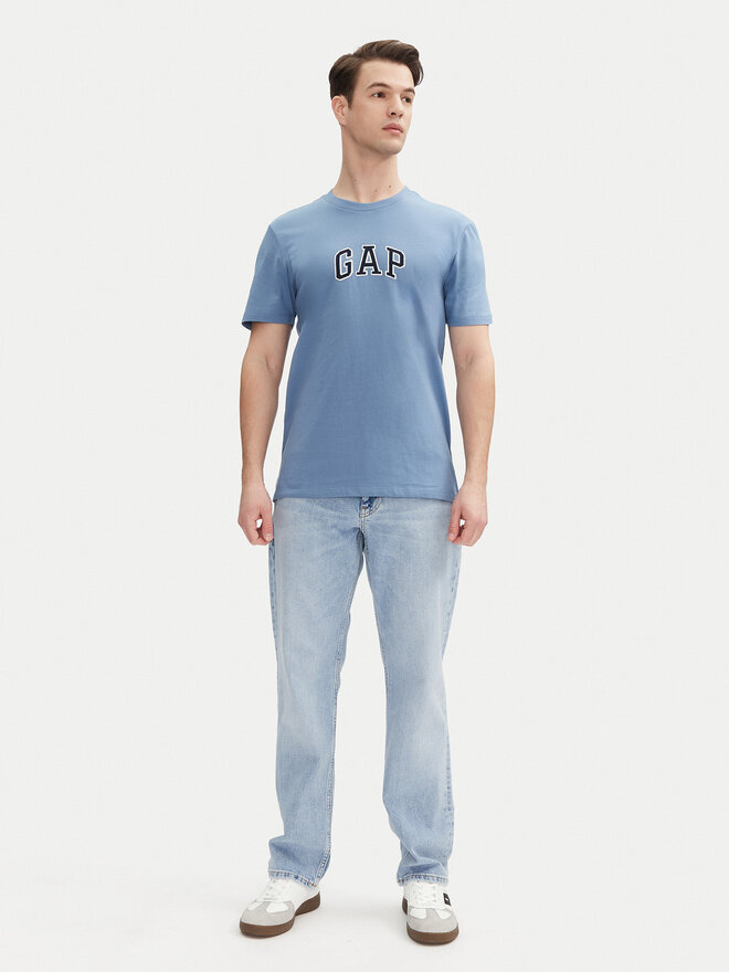 Gap Gap Marškinėliai 570044-36 Mėlyna Regular Fit