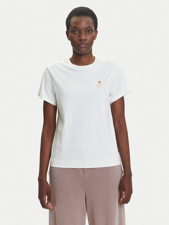 adidas adidas Camiseta Cat Patch Graphic JV8515 Blanco Regular Fit