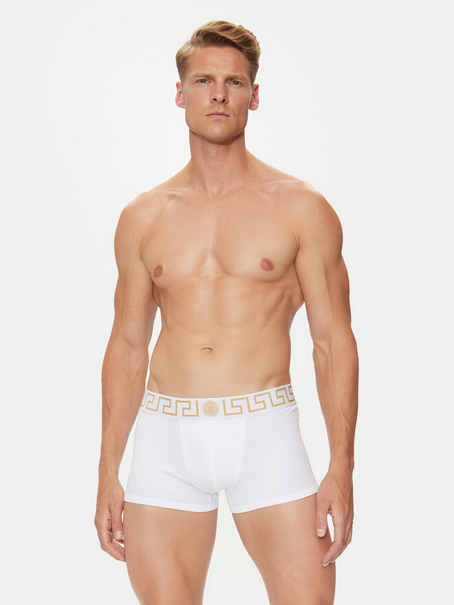 Versace Versace 2er-Set Boxershorts AU10181 1A10011 Weiß