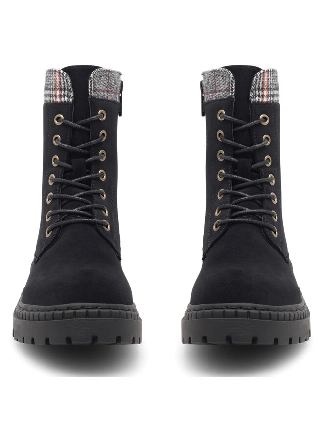 Clara Barson Schnürschuhe Clara Barson LORETTA WS6102-08 Schwarz