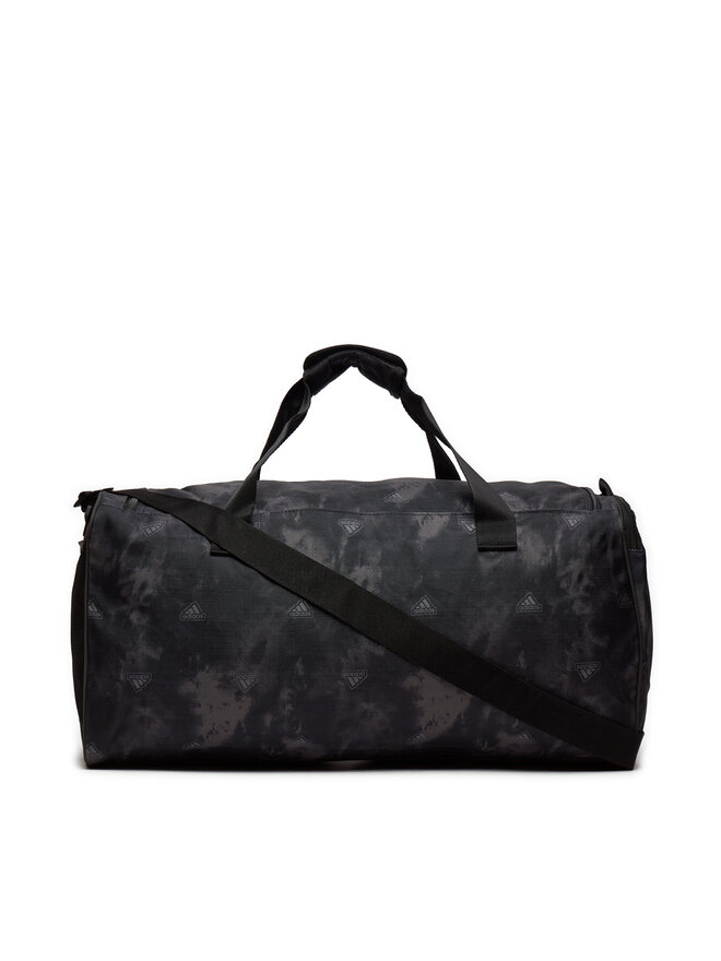 adidas Сак adidas Linear Graphic Duffel Medium IS3784 Черен