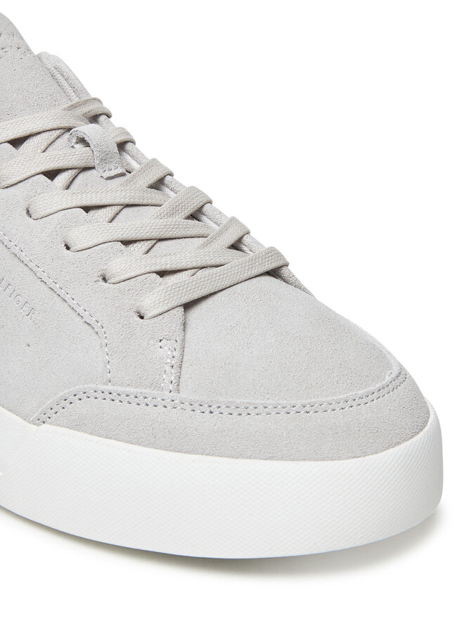 Tommy Hilfiger Snīkeri Tommy Hilfiger Th Court Summer Suede FM0FM05517 Pelēks