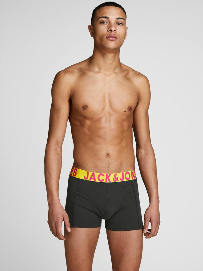 Jack&Jones Jack&Jones Σετ μποξεράκια 3 τμχ Crazy Solid 12151349 Έγχρωμο
