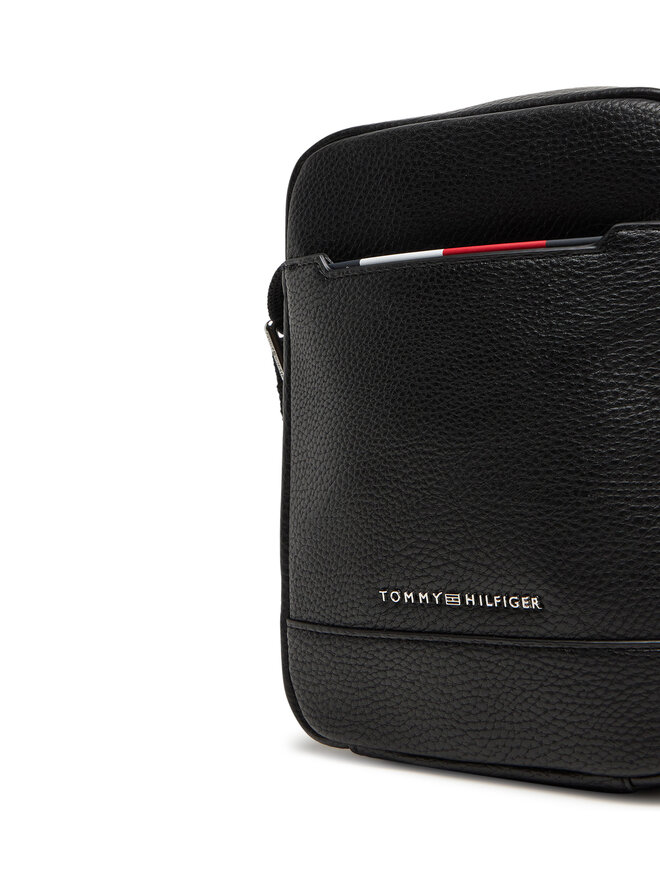 Tommy Hilfiger Τσαντάκι Tommy Hilfiger Th Central Mini Reporter AM0AM13486 Μαύρο