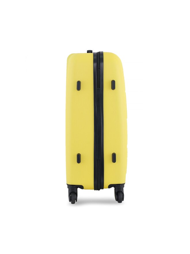Semi Line Μεσαία Βαλίτσα Semi Line T5619-4 Κίτρινο