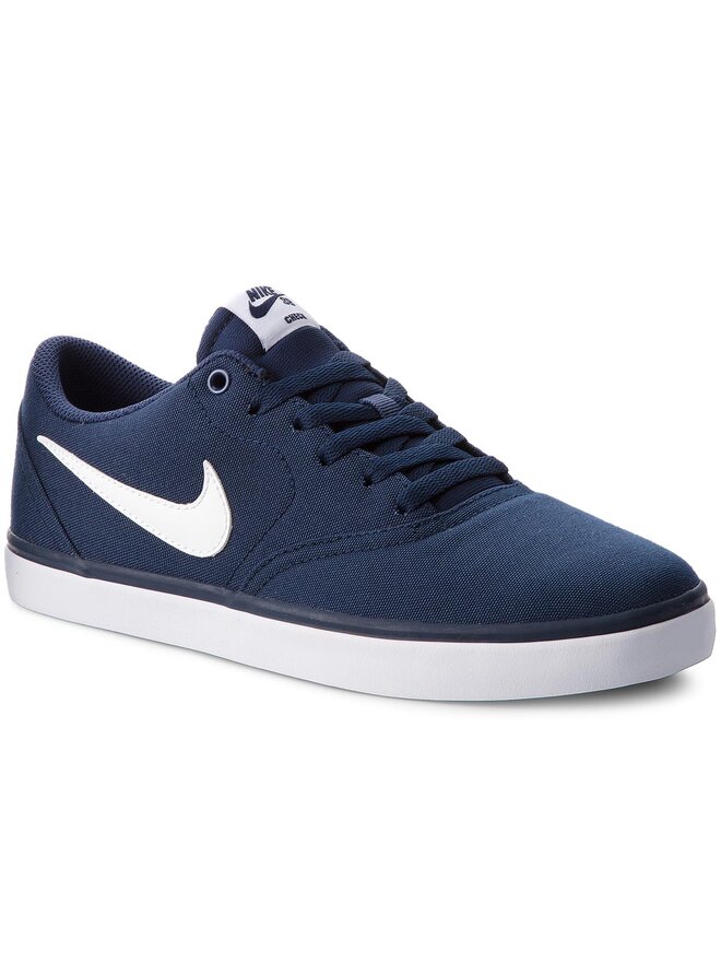 Sneakers Nike Sb Check Solar Cnvs 843896 400 Dunkelblau eschuhe