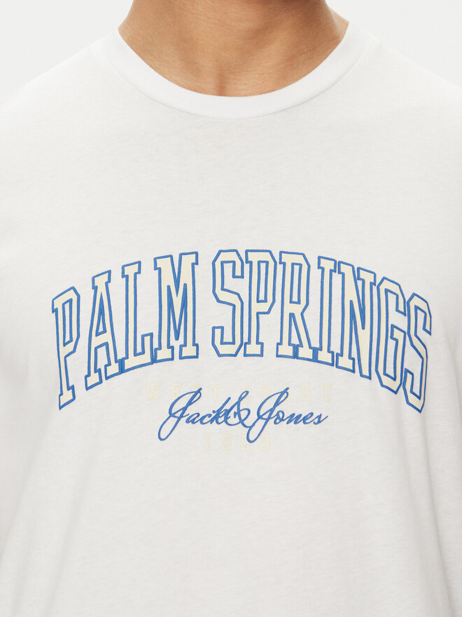 Jack&Jones Jack&Jones Marškinėliai Detroit 12268441 Balta Relaxed Fit