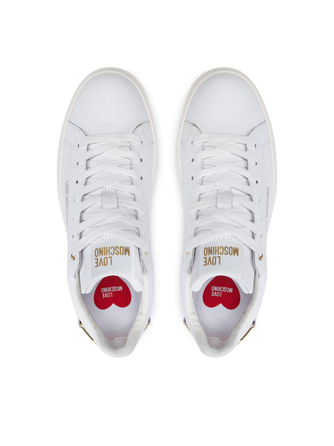 LOVE MOSCHINO Tenisice LOVE MOSCHINO JA15394G0LIA010A Bijela