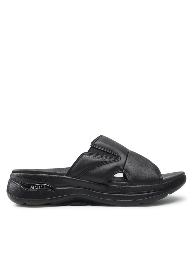 Skechers Pantoletten Skechers Go Walk Arch Fit Sandal 229023/BBK Schwarz