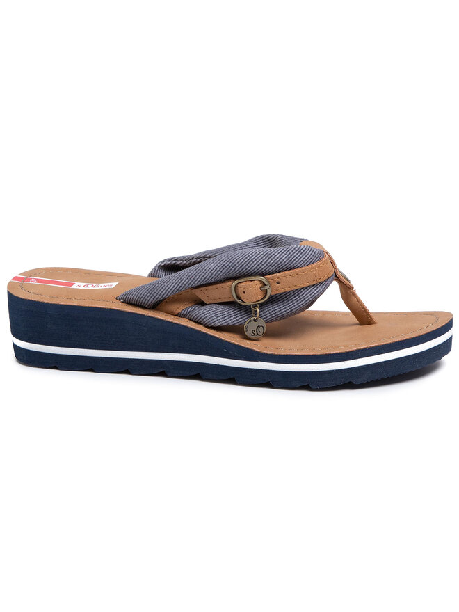s.Oliver Chancletas s.Oliver 5-27119-34 Azul marino