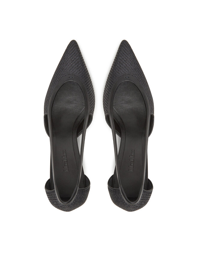 Max Mara Γόβες Max Mara Strawpump 2514521312600 Μαύρο