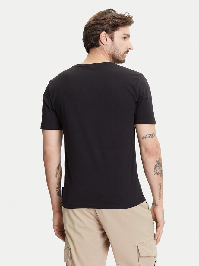 YSABEL MORA YSABEL MORA T-Shirt 90507 Μαύρο Regular Fit