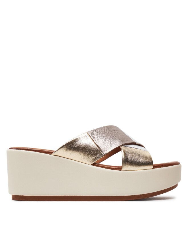 Mules sandales de bain Inuovo 123104 Or chaussures
