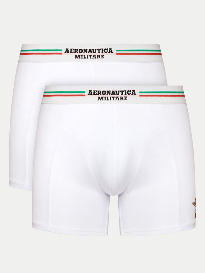 Aeronautica Militare Aeronautica Militare Σετ μποξεράκια 2 τμχ. AM1UBX002 Λευκό