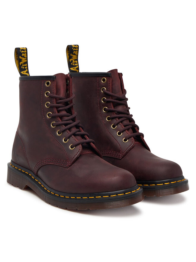 Dr. Martens Schnürstiefel Dr. Martens 1460 Crazy Horse DM11822609 Dunkelrot