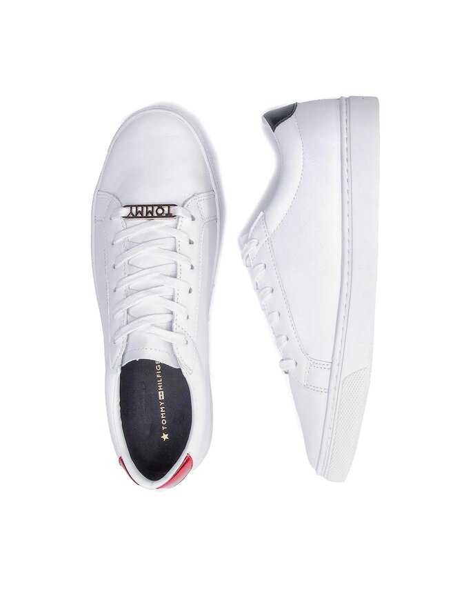 Tommy Hilfiger Sneakersy Tommy Hilfiger Essential Sneaker FW0FW03682 Biały