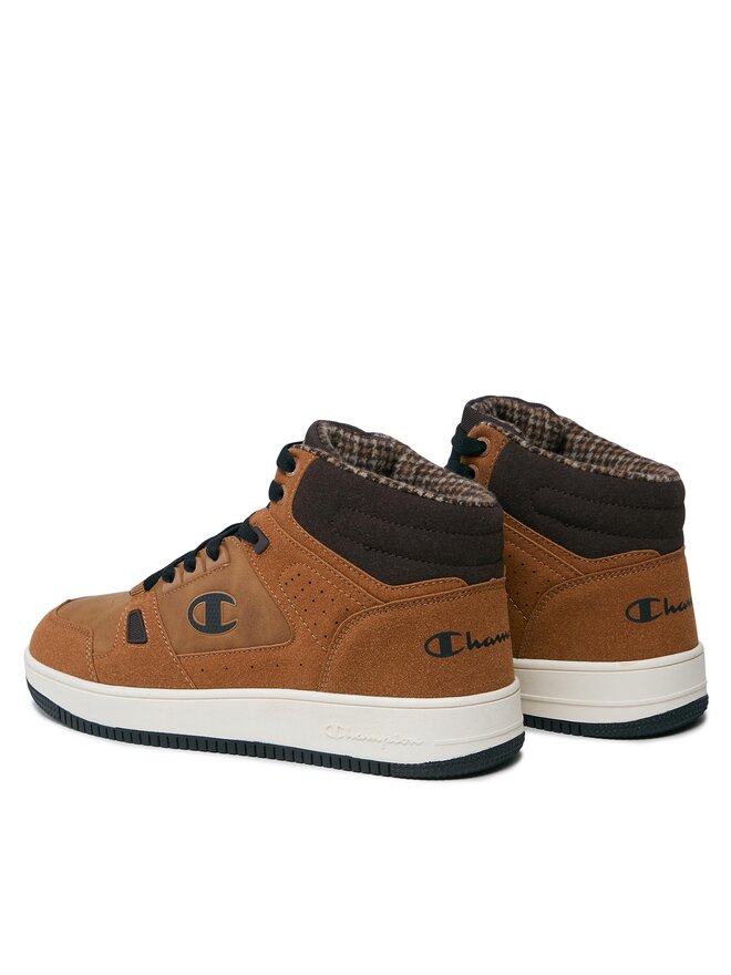 Champion Сникърси Champion Rebound Mid Winterized Mid Cut S22131-YS008 Кафяв