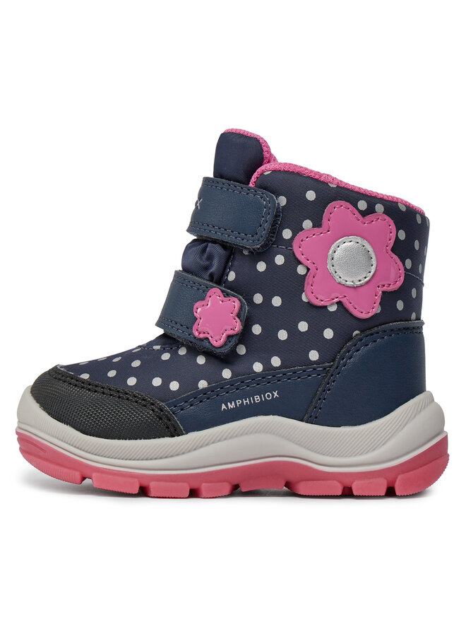 Geox Schneeschuhe Geox B Flanfil Girl B Abx B363WB 0MNBC C4268 M Dunkelblau