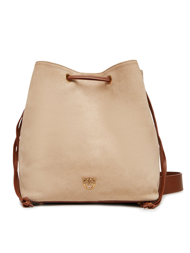 PINKO Kabelka PINKO Secchiello Classic PE 25 PLTT 104305 A2CC Béžová