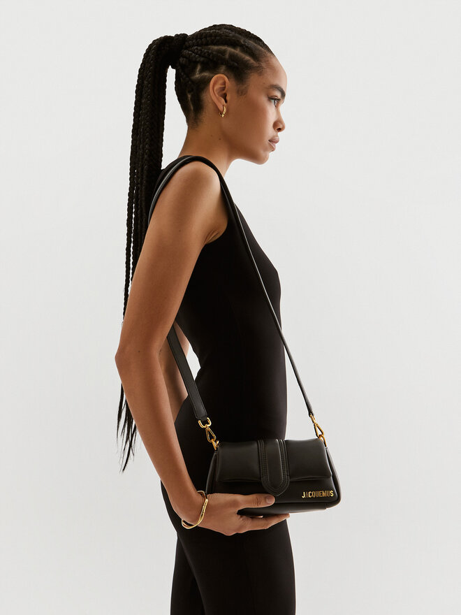 JACQUEMUS Τσάντα JACQUEMUS Le Petit Bambimou 233BA335-3073 Μαύρο