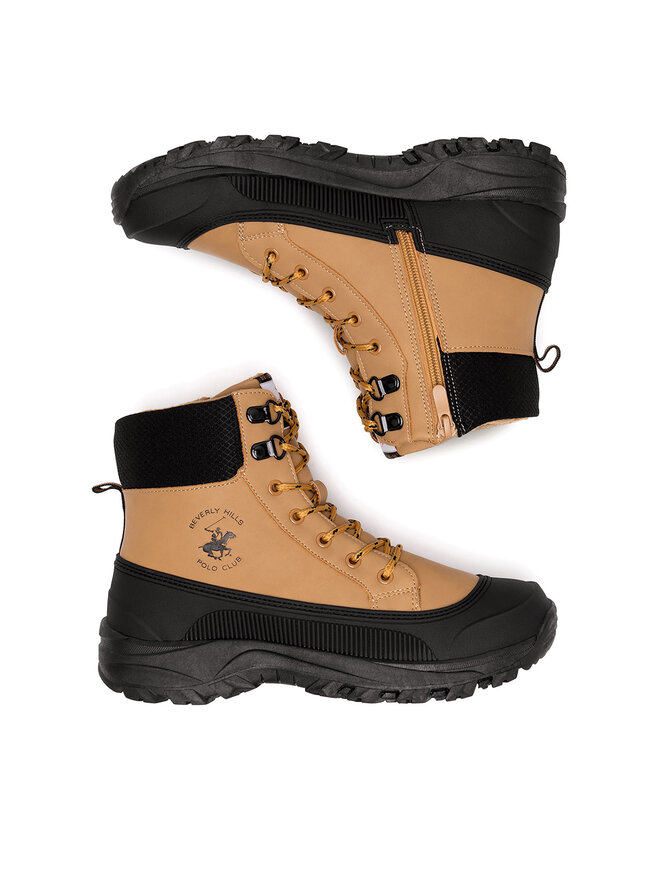 Beverly Hills Polo Club Schnürschuhe Beverly Hills Polo Club BHPC-4-AW24 Braun