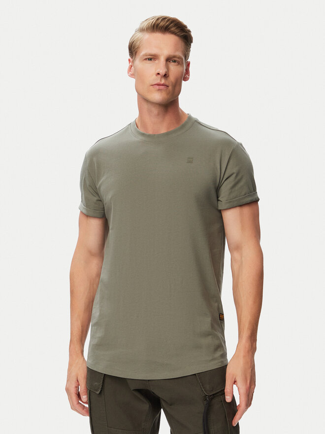 G-Star Raw G-Star Raw Футболка Lash D16396-B353 Хакі Regular Fit