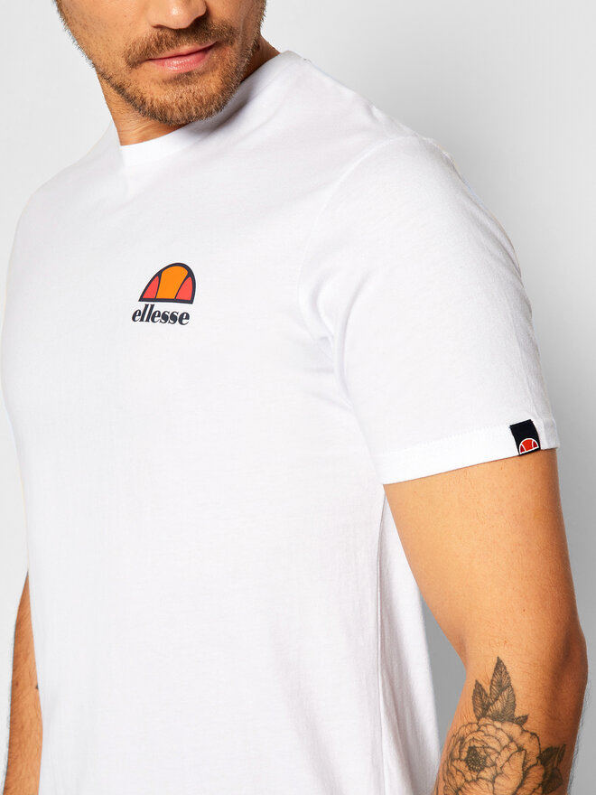 Ellesse Ellesse Marškinėliai Canaletto SHS04548 Balta Regular Fit