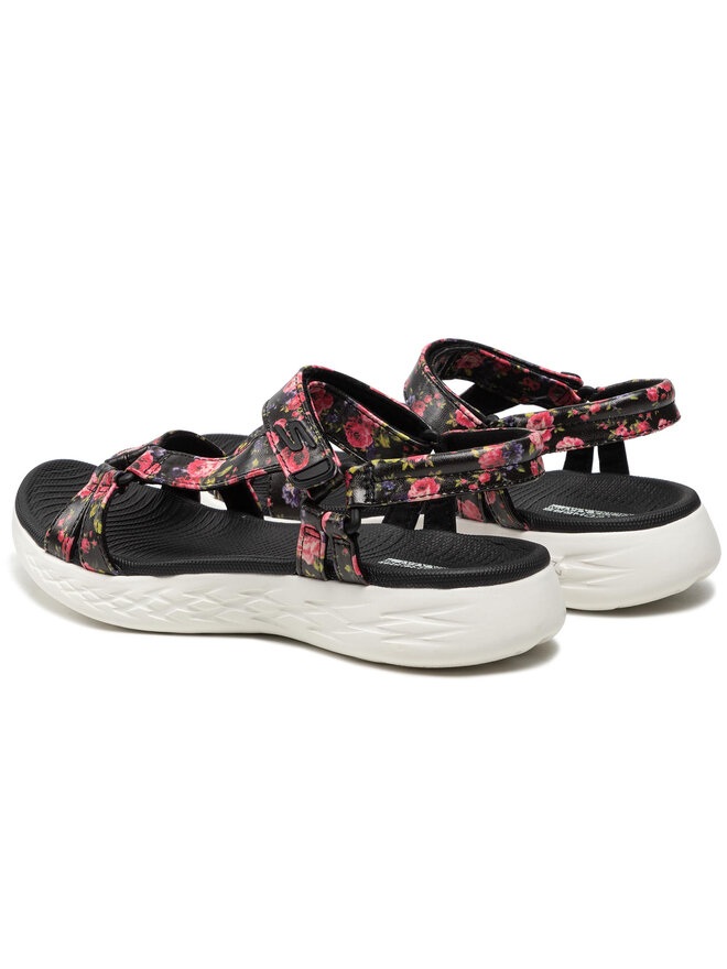 Skechers Sandály Skechers On The Go 600 Fleur 140018/BKW Černá