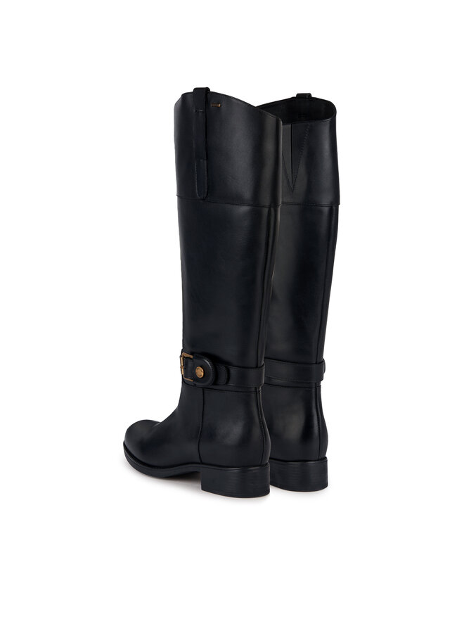 Geox Stivali al ginocchio Geox D Felicity Np Abx D36BLA 00043 C9999 Nero