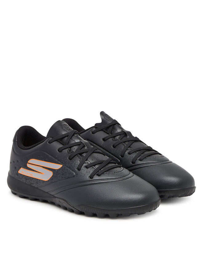Skechers Tenisice za nogomet Skechers Razor 1.5 Jr Youth TF 252061L BKOR Crna